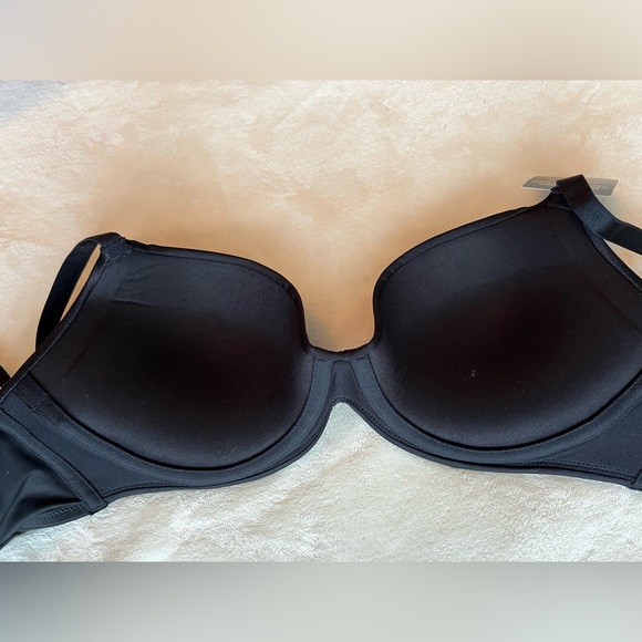 Side Smoothing Perfect Push-Up Underwire Bra 34C ~ Maidenform SE0009 Black - Picture 6 of 11